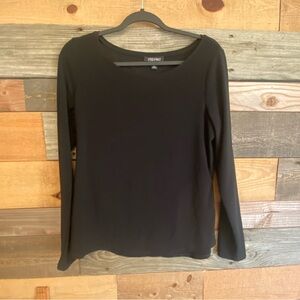 💝3/$20 roz & Ali Black Long Sleeve Top